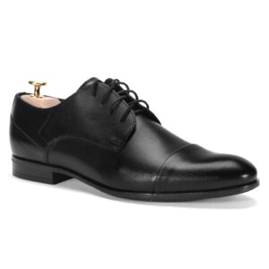 Zwarte halve schoenen 3586 Domeno