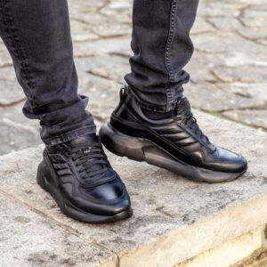 sneakers da uomo SIMON Domeno nere