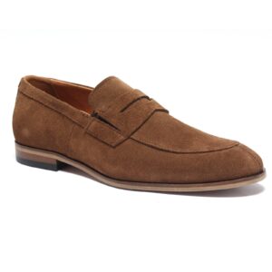 Men's brown moccasins MAKSYM Domeno