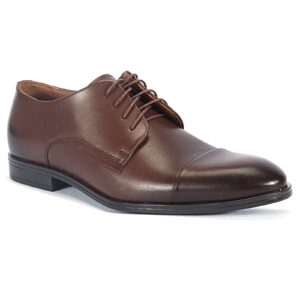 Donkerbruine LINCOLN Domeno formele halve schoenen