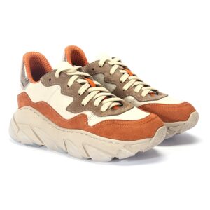 Domeno orange women's MARIETTA sneakers