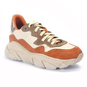 Domeno orange women's MARIETTA sneakers