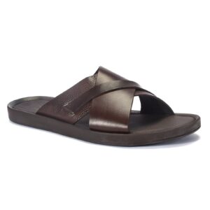 Domeno men's leather flip-flops