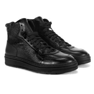 BENON Domeno bottes d'hiver en cuir pour hommes
