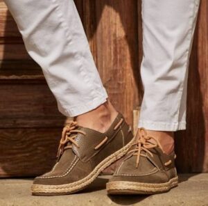 Green IZYDOR Domeno half shoes