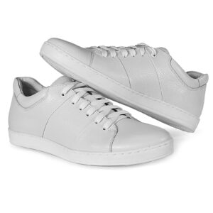 Baskets 4588 Domeno pour hommes, blanches