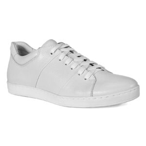 Baskets 4588 Domeno pour hommes, blanches