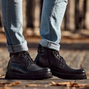 ROBIN Domeno men's leather boots