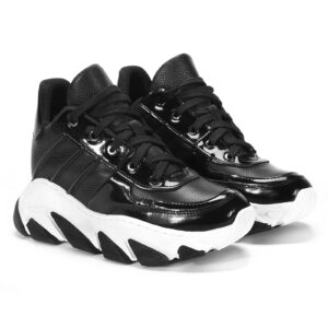 Women's black CLEO Domeno sneakers