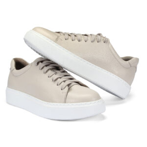 Beige men's KASPIAN Domeno sneakers