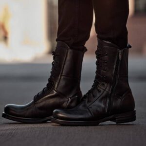 SAMBOR Domeno men's high leather boots