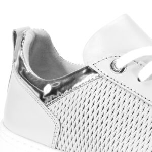 White women's DALIA Domeno sneakers