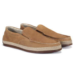 Brown moccasins for men JULEN Domeno