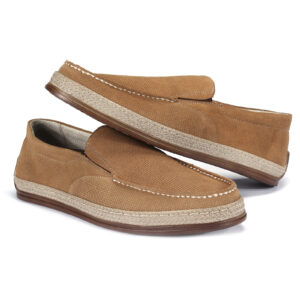 Brown moccasins for men JULEN Domeno