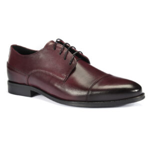 Maroon HANS Domeno halve schoenen