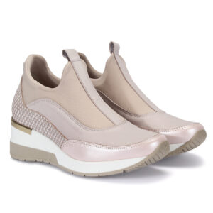 Pink women's INGRID Domeno sneakers
