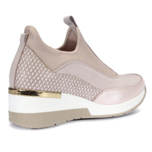 Pink women's INGRID Domeno sneakers
