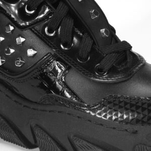 Black women's MERCI Domeno sneakers