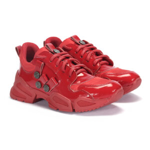 Red women's PARLA Domeno sneakers
