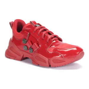 Red women's PARLA Domeno sneakers