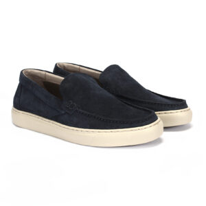 Mocassini da uomo blu navy 7249 Domeno
