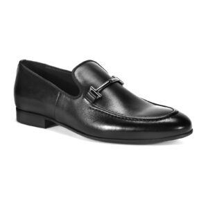 Men's black FINN II Domeno moccasins