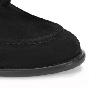 Men's black CYRUS Domeno moccasins