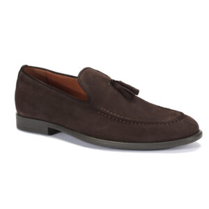 Brown moccasins for men CYRUS Domeno
