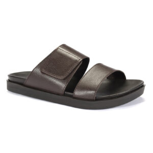 Barna férfi JAZON Domeno flip-flopok