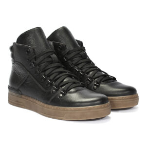 Bottes d'hiver en cuir pour hommes AGENOR 4705N1276_CZ Domeno