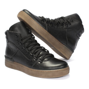 Men's winter leather boots AGENOR 4705N1276_CZ Domeno