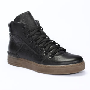 Bottes d'hiver en cuir pour hommes AGENOR 4705N1276_CZ Domeno