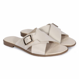 Leren teenslippers dames AYA 01 X2 Domeno