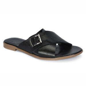 Women's leather flip-flops AYA 01 X3 Domeno