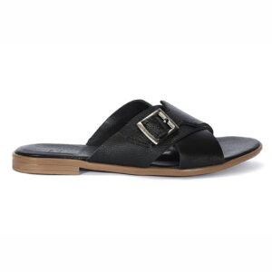 Women's leather flip-flops AYA 01 X3 Domeno
