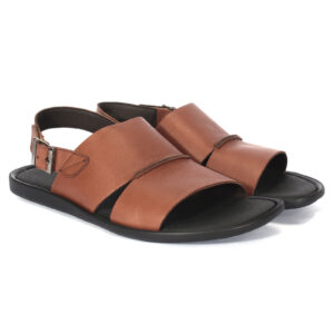 Brown men's KENZO A1 X2 Domeno sandals