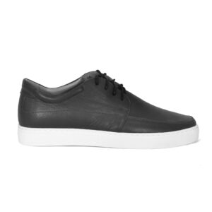 Men's black leather shoes NOBU A1 X3 Domeno