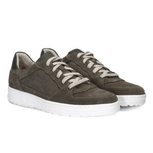 RUBEN Domeno men's green leather shoes