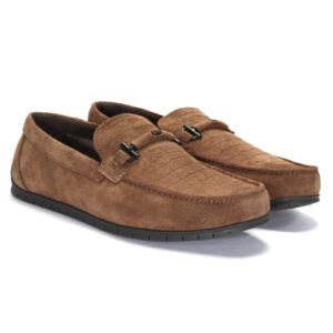 Heren leren mocassins TRENT Domeno