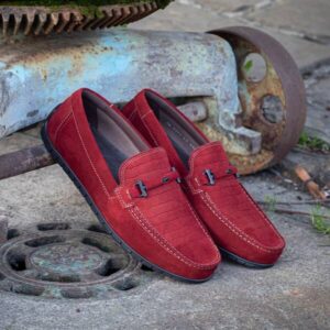 TRENT men's leather moccasins by Domeno