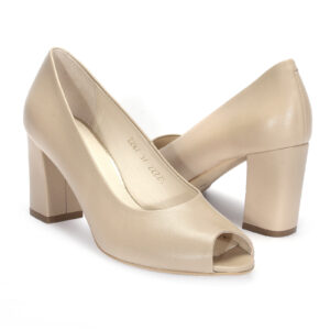 Women's leather pumps ALBA Domeno