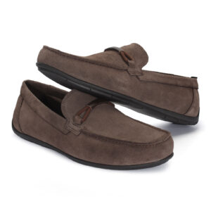 Men's leather moccasins NIKO Domeno