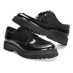Black men's RAPHAEL Domeno half shoes