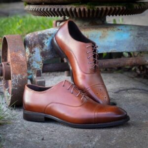 Elegant FOX Domeno men's leather shoes