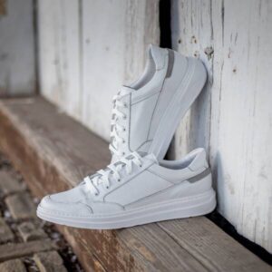 White LOGAN Domeno men's sneakers