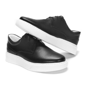 Men's black LUCCA Domeno sneakers