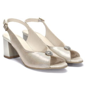 Women's leather sandals IRMINA Domeno