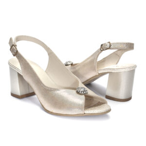 Women's leather sandals IRMINA Domeno