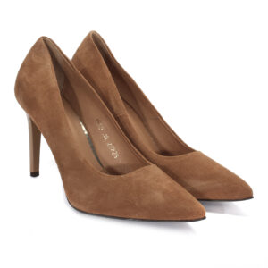 Brown women's STELLA Domeno pumps