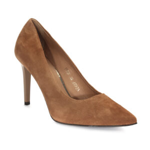 Brown women's STELLA Domeno pumps